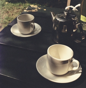 Tea for Two in the Orchard at Grantchester (Creative Commons License)
