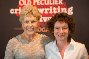 Ruth Rendell and Jeanette Winterson at the Theakstons Old Peculier Crime Writing Festival 2013 (Copyright Fenris Oswin) 