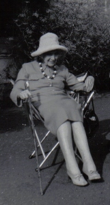 Jean Rhys in older age (1970s). Creative Commons licence